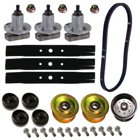Aic Replacement Parts 48 Deck Rebuild Kit Fits John Deere L120 & L130 Lawn Mowers KT-LAB40-0004